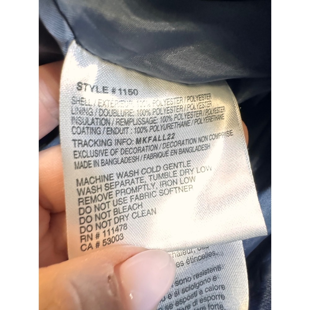 Arctix Kids Snow Pants Navy Blue Insulated Winter Ski Bibs Size Medium - Picture 4 of 5